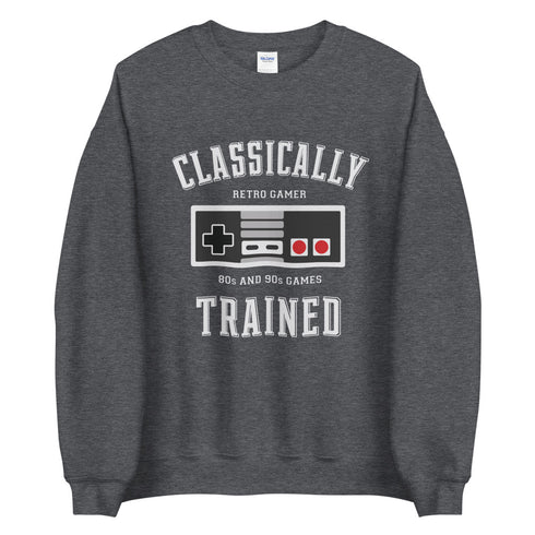 Classically Trained 8-Bit Sweatshirt